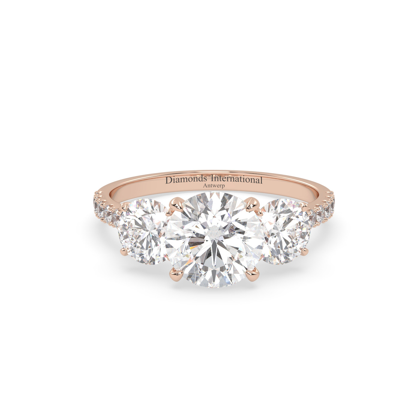18k or blanc  bague de fiançailles en diamant de style halo taille émeraude avec bande pavée